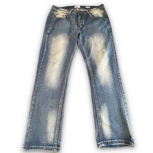 Willam Rast Med Wash Dean Slim Fit Jeans Size Men's 36 x 30